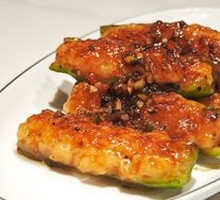 Shrimp Paste Stuffed Chili Peppers