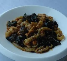 Braised Sea Cucumber with Pork