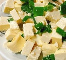 Scallion Tofu