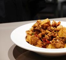 Fish Roe Braised Tofu