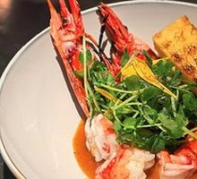 Charcoal-Grilled Red Magic Shrimp