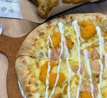 Sweet Pineapple Shrimp Pizza