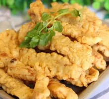 Crispy Fried Pork Strips