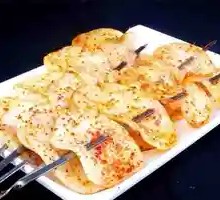 Charcoal-Roasted Potato Slices