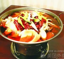 Spicy Boiled Blood Curd in Pot
