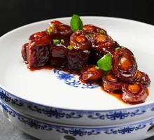 Braised Pork Belly with Abalone