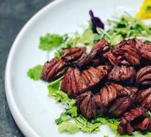 Grilled Duck Hearts