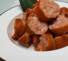 Homemade Hand-Torn Sausage