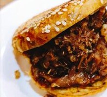 Braised Beef and Lamb in Flatbread