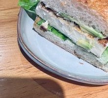 Lemongrass Tofu Vegan Sandwich