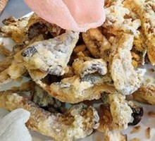 Crispy Fried Fresh Mushrooms