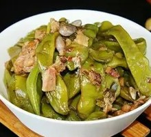 Stewed Meat with Oil Beans (No Staple Food)
