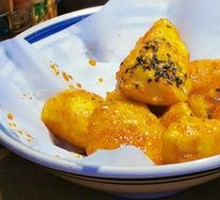 Yunnan Potatoes with Crispy Rice Cake