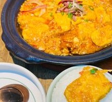 Garlic Ham Braised Tofu
