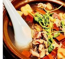 Duck Blood and Vermicelli Hot Pot