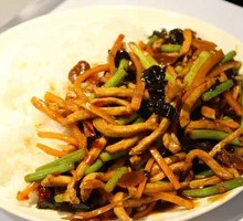 Fish-Flavored Shredded Pork Rice Bowl