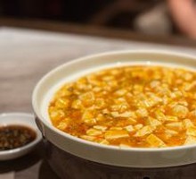 Hand-Deconstructed Crab Filling Tofu
