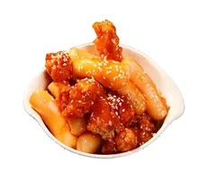 Korean Rice Cake Fried Chicken