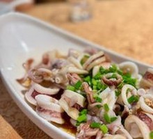 Scallion Oil Squid