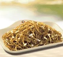 Cold-mixed kelp strands