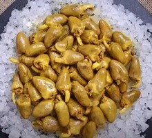 Salt-Baked Chicken Hearts