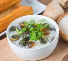 Century Egg Chicken Porridge