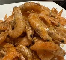 Fried Small River Shrimp