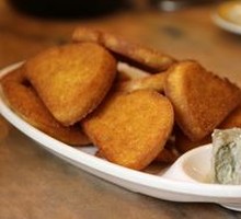 Fried Steamed Bun Slices