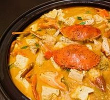 White Water Bay Tofu Braised with Blue Crab