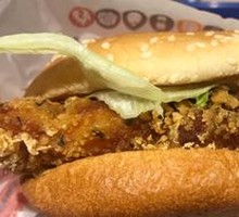Spicy Chicken Leg Burger