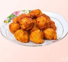 Squid and Egg Balls Stir-fry