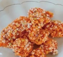 Colorful Crispy Pork Strips