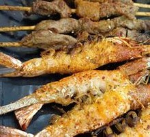 Grilled Lamb Skewers