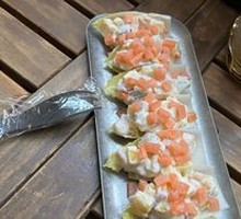 Magnolia Salmon Fruit Salad