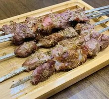Grilled Lamb Skewers