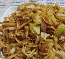 Stir-Fried Meat with Flatbread