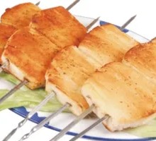 Steamed bun slices