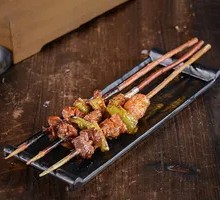 Lamb Skewers with Red Willow