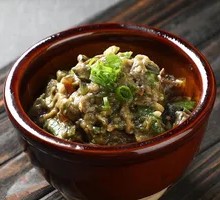 Spicy Pepper and Century Egg Mix
