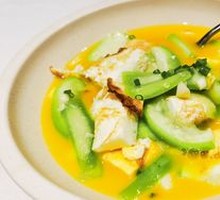 Loofah and Egg Stir-fry