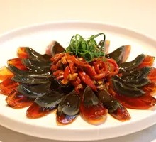 Stir-Fried Chili with Century Egg