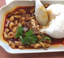 Spicy Beef and Bamboo Shoot Rice