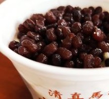 Fruit Red Bean Double-Layer Milk Pudding