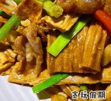 客家腐竹焖花肉