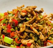 Stir-Fried Chicken Offal