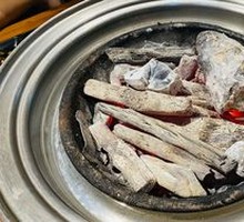 Grilled Meat on Charcoal