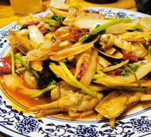Spicy Stir-Fried Clams