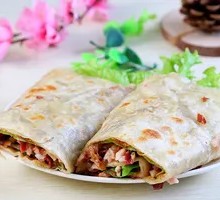Meat Wrap in Flatbread