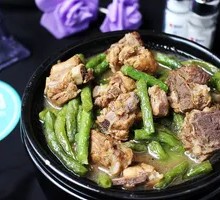 Stewed Pork Ribs with Green Beans