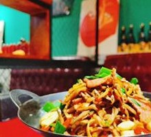 Spicy Sichuan-style smoked bamboo shoots with cured pork